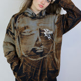 'Wolf Pack' Face Hoodie (Size 2)