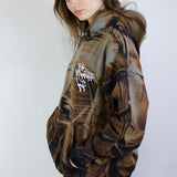 'Wolf Pack' Face Hoodie (Size 2)
