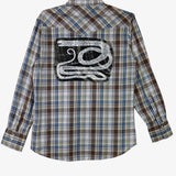 'Snake Farm' Unisex Button-Up