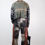 Black 'Starlight' and White 'Thorn' Boxy Long Sleeve (Size 1)