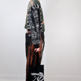 Black 'Starlight' and White 'Thorn' Boxy Long Sleeve (Size 1)