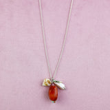 Sterling silver drop necklace in 'Beach House'