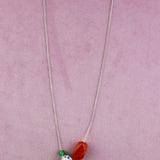 Sterling silver drop necklace in 'Beach House 2"