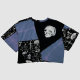 Spellbound Knives Cropped Boxy Tee in Size 1
