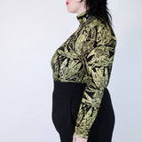 Gold "Birds of Prey: Vol. 2" Turtleneck