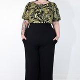 Gold "Birds of Prey: Vol. 2" Alice Blouse