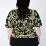 Gold "Birds of Prey: Vol. 2" Alice Blouse