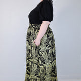 Gold "Birds of Prey: Vol. 2" Maxi Skirt