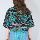 Verde 'Pastoral' Boxy Button-Up