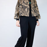 "Birds of Prey Vol. 2" Raw Silk Jacket