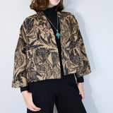"Birds of Prey Vol. 2" Raw Silk Jacket