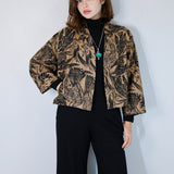 "Birds of Prey Vol. 2" Raw Silk Jacket