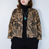 "Birds of Prey Vol. 2" Raw Silk Jacket