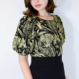 Gold "Birds of Prey: Vol. 2" Alice Blouse