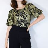 Gold "Birds of Prey: Vol. 2" Alice Blouse