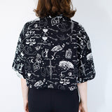 "Spellbound" Boxy Button-Up