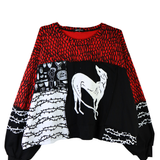 'Blood Hound' Boxy Long Sleeve (Size 3)