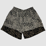 Scales & Serpentine Patchwork Buddy Shorts (Size 2)