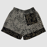 Scales & Serpentine Patchwork Buddy Shorts (Size 2)