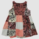 'Serpentine' & 'Shadow Canyon' Patchwork Tank Dress (1X)