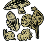 Gold Shroom Patch Set