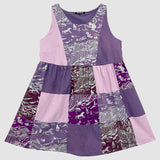 Silver 'Shadow Canyon' Patchwork Tank Dress (Extra Large)
