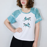 Double Horse Raglan Tee (Small)