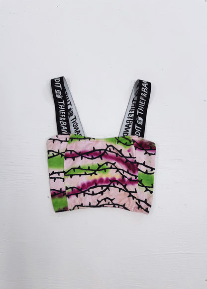 Thorn Graffiti Tube Top (Size Small)