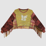 'The Sun' Boxy Long Sleeve Tarot Card Collection (Size 1)