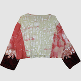 'The Tower' Boxy Long Sleeve Tarot Card Collection (Size 2)