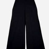 Black High Waisted Wide Leg Pants