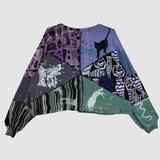 'Wheel of Fortune' Boxy Long Sleeve Tarot Card Collection (Size 2)