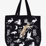 Ghost Specimen Tote Bag in Black