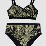 Gold 'Birds of Prey: Vol. 2' Underwear Set