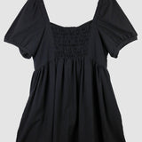 Black Puff Sleeve Dress (2X)