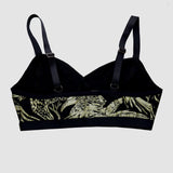 Gold on Black 'Birds of Prey: Vol. 2' Bralette