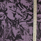'Fox Den' on Lilac Raw Silk by the Metre