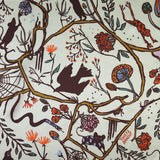 'Nightcrawlers' Silk Scarf