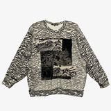 Patchwork Tiger Stripe/Shadow Canyon Pullover in Size 2 (Women's L/XL, Men's M/L)