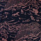 Mulberry 'Shadow Canyon' Jersey by the Metre