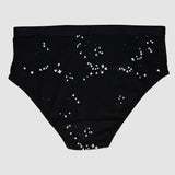 White on Black 'Starlight' Underwear