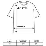 Gold on Black 'Shroomed' Loose Tee