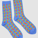 'Wavy Plaid' Socks