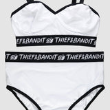 White Bralette & Underwear Set