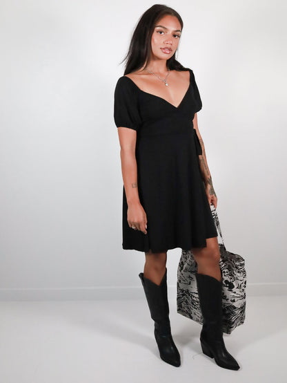 Black Natalie Dress