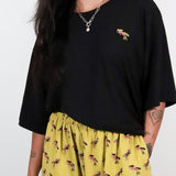Black Loose Tee - Thief and Bandit
